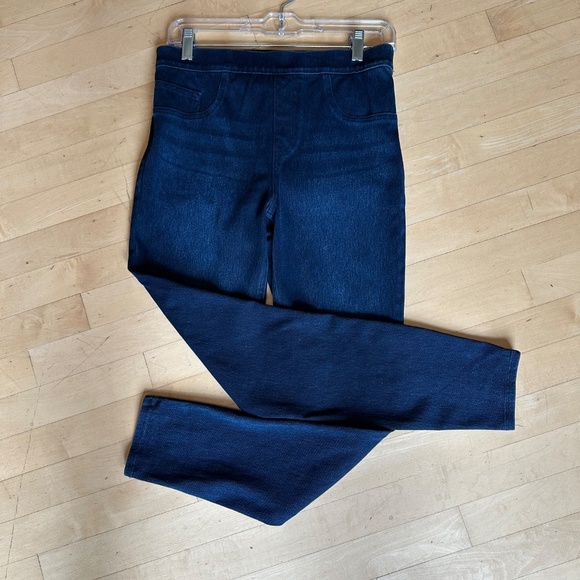SPANX  dark denim jegging/leggings, M,  G1295 - Picture 3 of 5